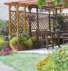 Pergola pro posezení - pergoly (VLADEKO)